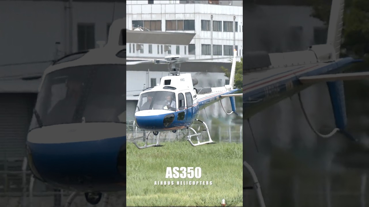Airbus Helicopters AS350 Takeoff 3 #東京ヘリポート #automobile #rjti #東邦航空 #aviation #helicopter #航空撮影 #自衛隊