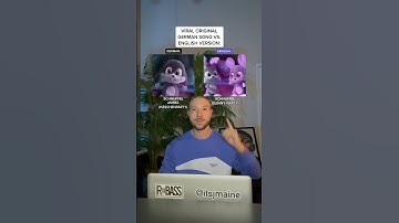 Thumbnail of Viral Original German Song Vs. English Version: Schnuffel “Jamba (Häschenparty)” #shorts #spedup