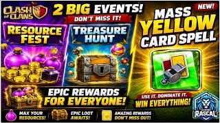 NEW Resource Fest + Treasure Hunt Event + Mass Yellow Card Spell Event! Best Rewards Explained screenshot 5
