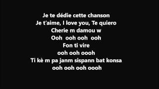 Video voorbeeld van "Ma cherie je t'aime lyrics - T-vice"