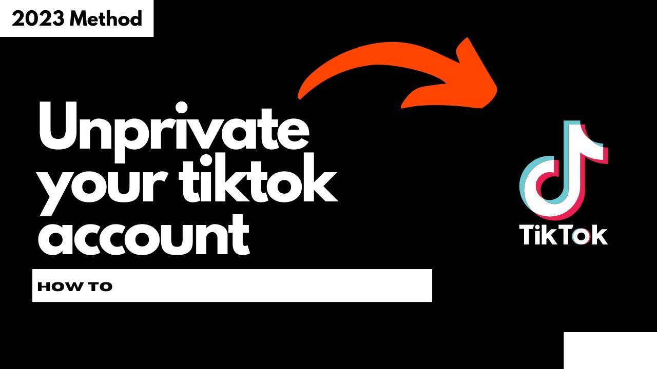 How to unprivate your tiktok account (Quick & Easy) YouTube