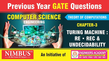 Previous Year GATE Questions | Computer Science Engineering | Theory of Computations | Qn- 28 | Ch-3