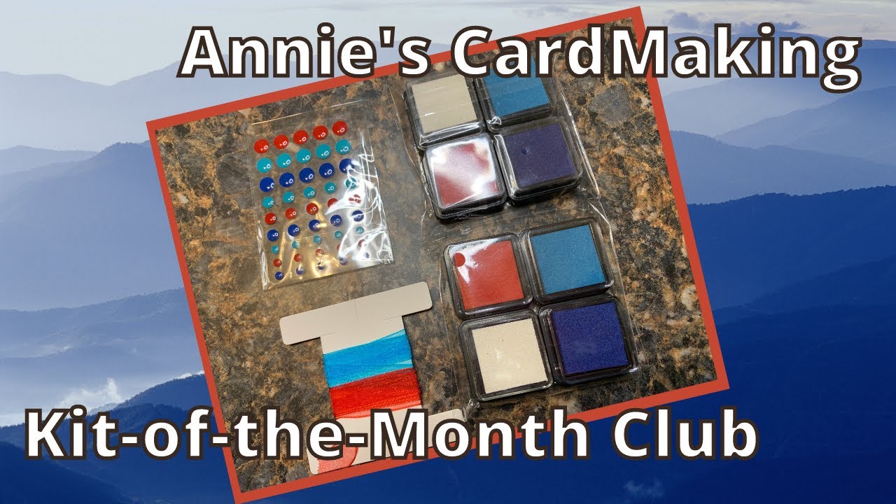 Annie's Kit Club Kits - Stars & Stripes Card-Making kit