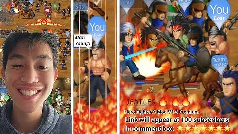 Level 100 all Unlocked hero fighter x mod V1.6 mod includes JEATLES 👌 Insane 6,7 🌟🌟🌟🌟🌟🌟🌟 HEROES!!