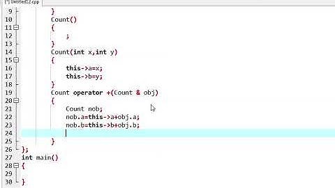 Learn c++ | tutorial 37| how to do plus , ADD (+) operator overloading in c++