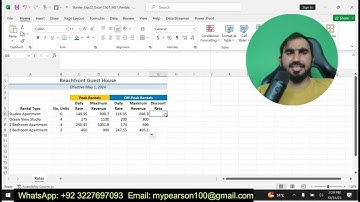 Exp22_Excel_Ch01_ML1_Rentals | Excel Chapter 1 Mid-Level 1 - Guest House Rental Rates | Rental Rates