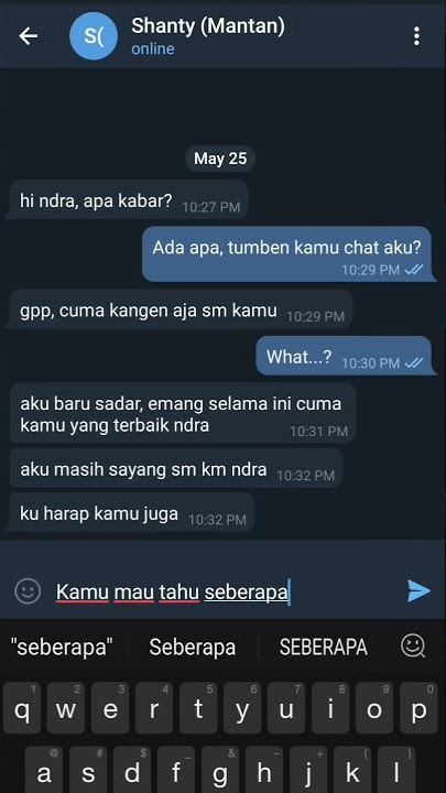 cara membalas chat mantan yang ngajak balikan#shorts chat history mantan