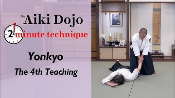 Yonkyo - The Aiki Dojo 2 Minute Technique #aikido #aikidocenterla #aikidosalamancaaikikai #budo