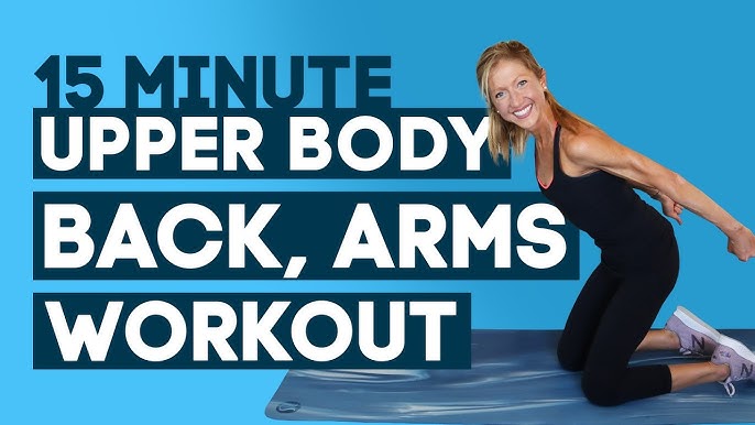 15-Minute Upper Body Workout At Home  Fitness body, Body workout at home, Upper  body workout routine