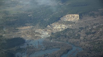 US search for landslide trapped