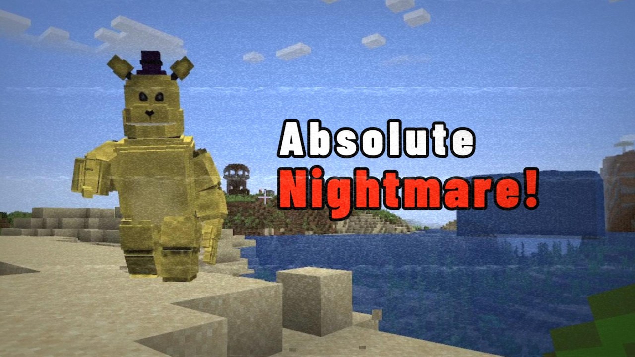 They added the FAST FREDBEAR MOD in Minecraft! - YouTube