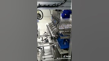 Automatic medical IV infusion connecting extension tube flow regulator assembling making machine