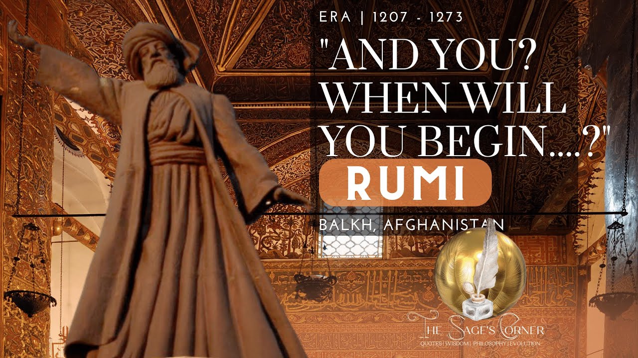 Ancient Wisdom, Enlightenment & Thought-Provoking Guidance from Rumi ...