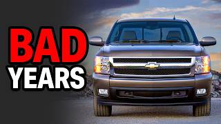 Chevrolet Silverado Years You Should AVOID — And the Ones That Last the Longest