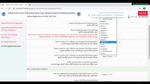 HOW TO FILL CET FORM IF ALREADY REGISTERED/ MHT-CET 2021