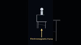Why You Don’t Fall Through Your Chair #physics #newtonacademy #space