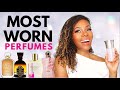 MY MOST WORN PERFUMES | BEST PERFUMES FOR WOMEN 2023