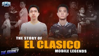 Awal Mulanya EL CLASSICO MOBILE LEGENDS INDONESIA! RRQ VS EVOS! - The Journey | SPIN Esports
