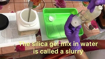 TLC Analysis - Stage 1 - Silica gel Plate Preparation