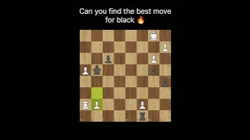 black to move 🔥💀 #chess #chessgames #tactics #chessproblems #chesstactics #chesspuzzles #games