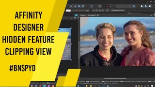 Affinity Designer Hidden Feature - Clipping View