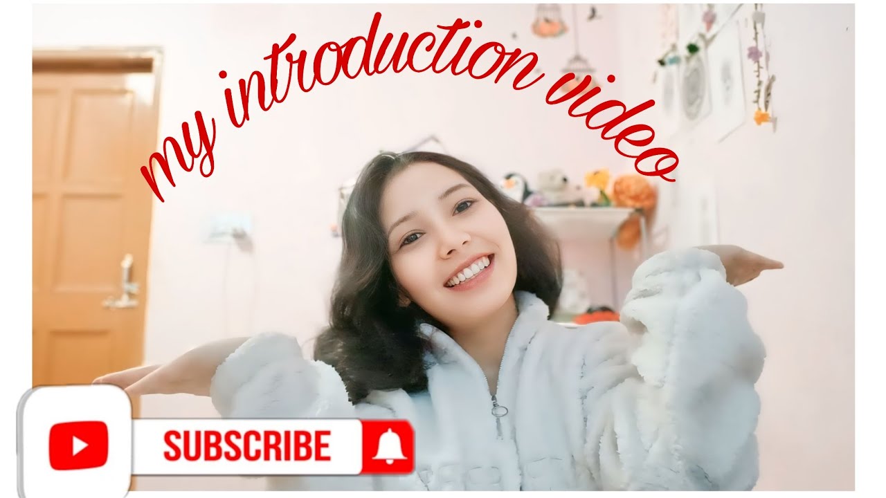 My introduction video | first official vlog - YouTube