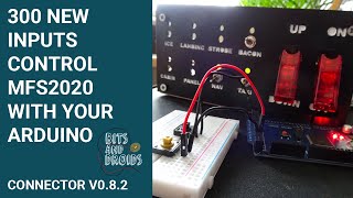 300 new inputs for version 0.8.2 Arduino flight sim library