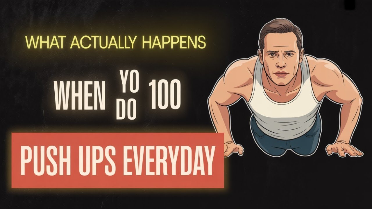 I Did 100 PushUps Every Day For 30 Days (Shocking results) YouTube