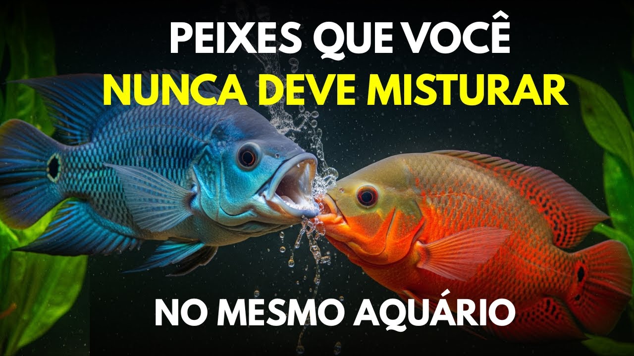 PEIXES QUE VOCÊ NUNCA DEVE MISTURAR!