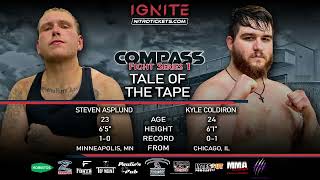Ignite Fights Steven Asplund vs Kyle Coldiron