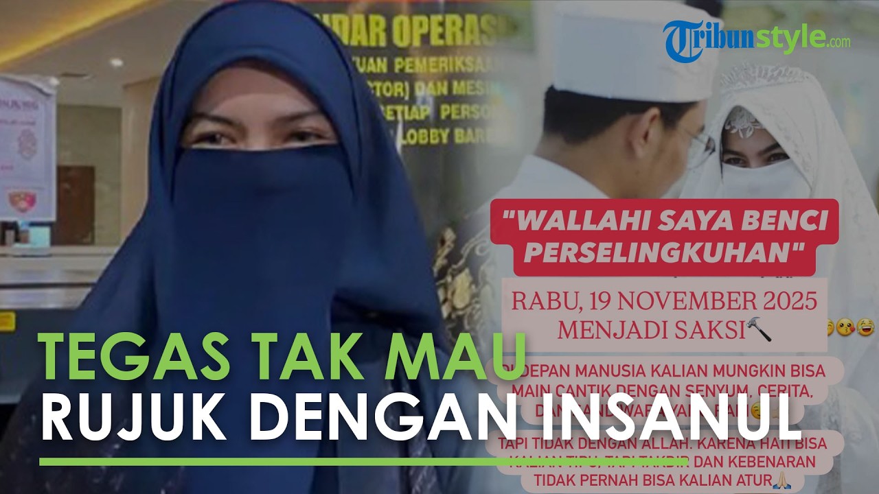 Wardatina Mawa Tegaskan Final! Tak akan Rujuk dengan Insanul Fahmi