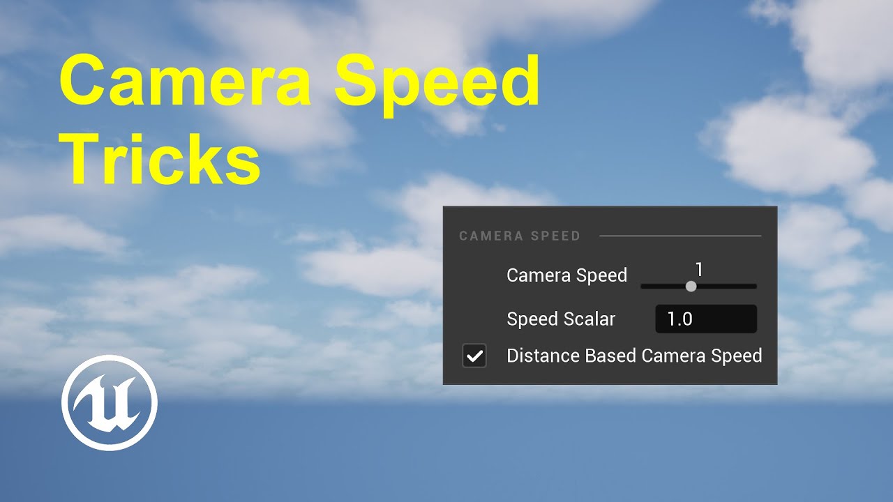 How to use Camera Speed Tricks in Unreal Engine 5 - YouTube