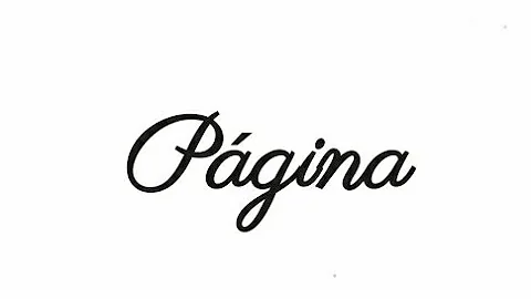 Como se diz página em inglês?