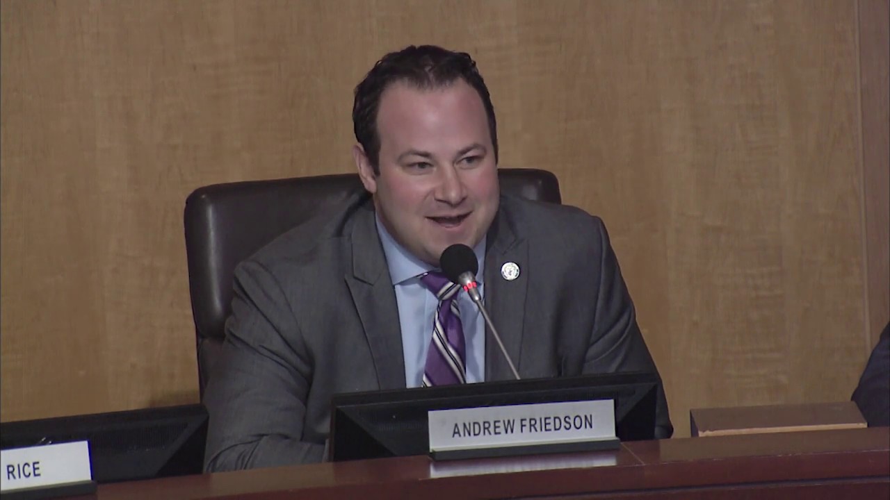 Councilmember Andrew Friedson’s comments on the fiscal year 2020 budget
