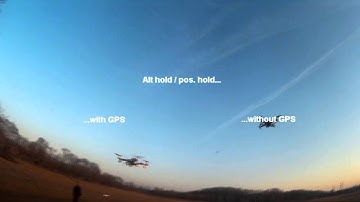 DJI Naza Lite vs. Crius /w Multiwii - Alt / Pos.hold test