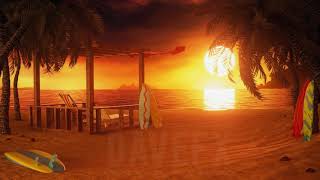 SUNSET on The BEACH Video - Looping Animations Backgrounds