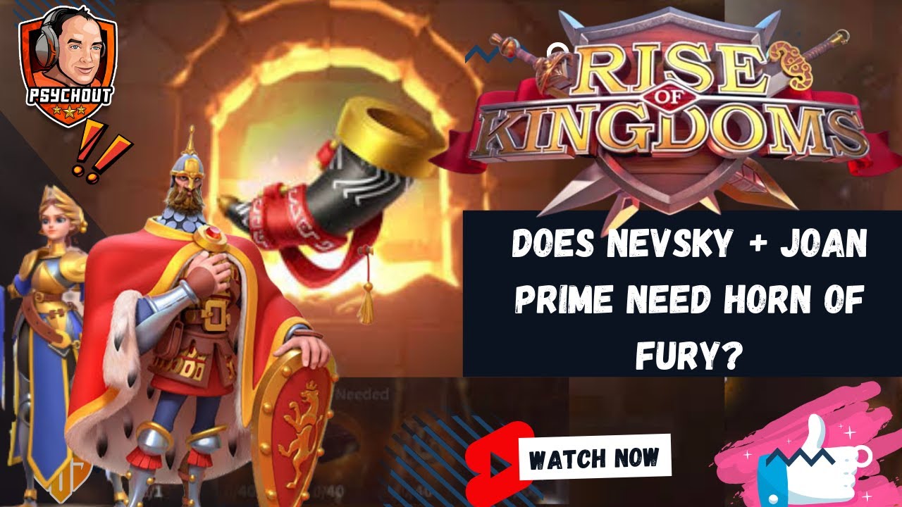 Does Nevsky + Joan of Arc [prime] need a Horn of Fury? Rage Simulation Tests!