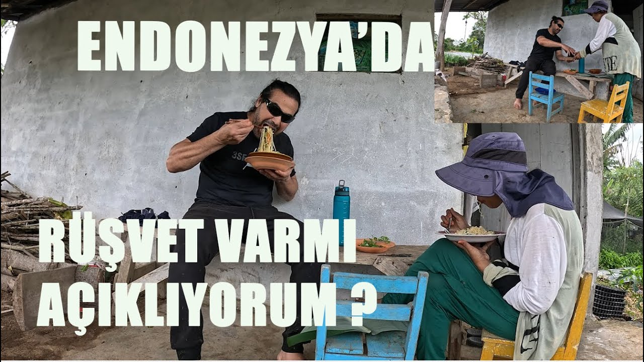 Devlet kurumları Endonezya'da rüşvet alıyor mu?  Bu Videomda açıklıyorum 