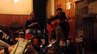 Ian Messes Around On Guitar At Bccymca 2014