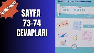6. Sinif Matemati̇k Ders Ki̇tabi Sayfa 73 Ve 74 Cevaplari Yeni̇ Maari̇f Model