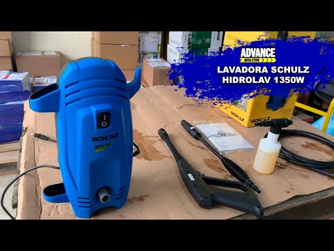 Lavadora De Alta Pressão Hidrolav 1350w 1400psi Schulz | ADVANCE MEGA STORE