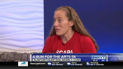 Angela Stark - A Run for the Arts 5K