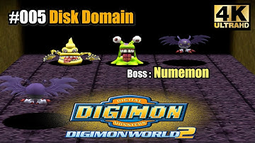 Digimon World 2 #005 Disk Domain Playstation 1 (Upscale 4K) Remastered Playthrough