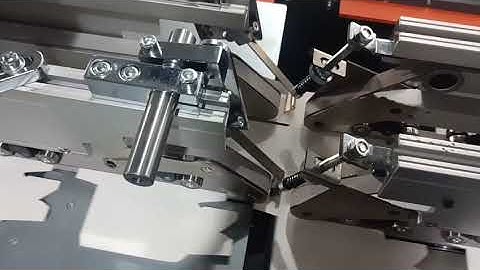 700XAG Automatic folder gluer test run before delivery