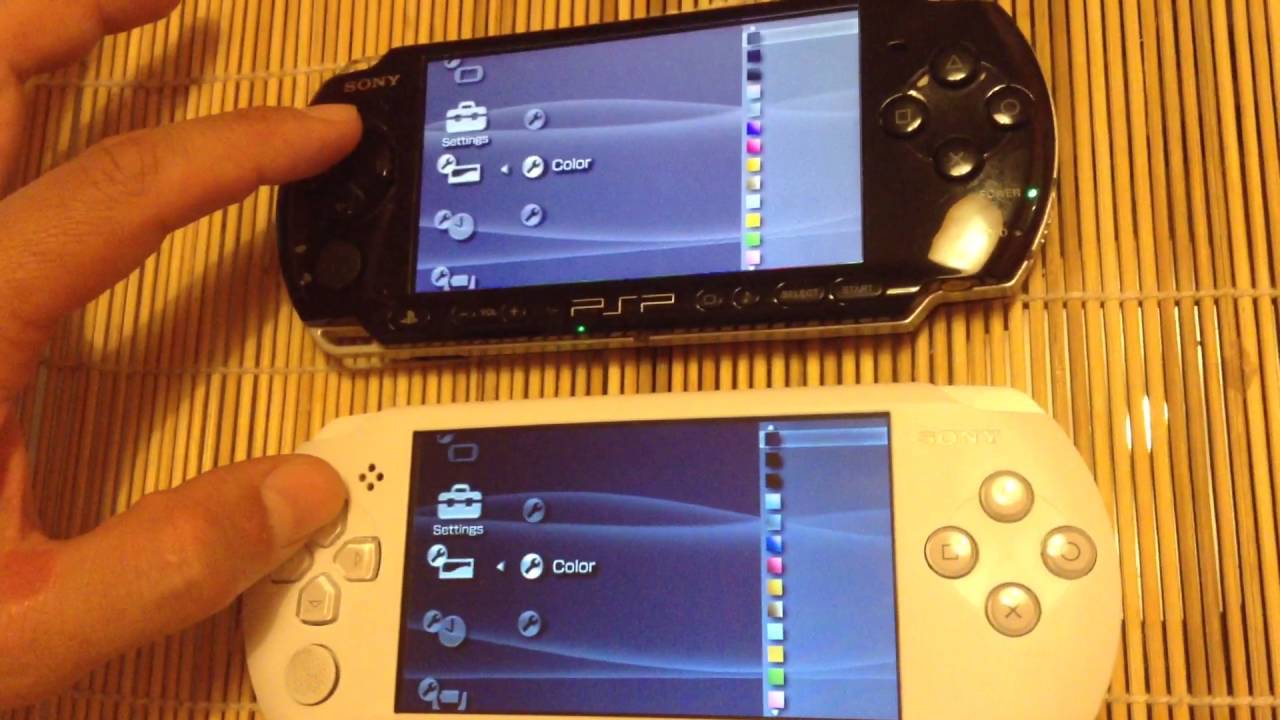 PSP Ice White vs 3004 colour differents -