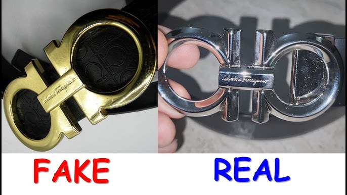 Real vs Fake Ferragamo Belt  How to spot fakes 