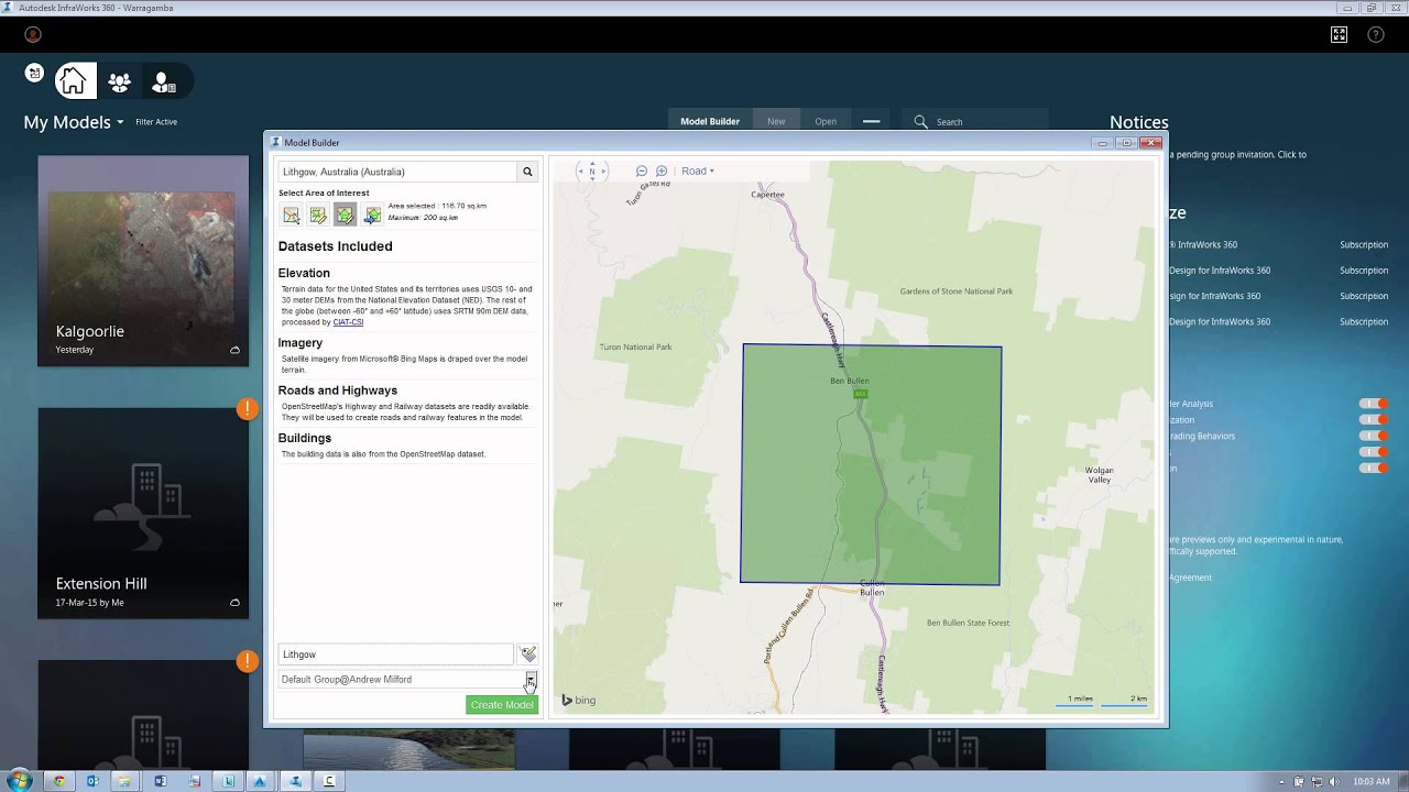 ANZ Technology Day - 03 - InfraWorks 360 Model Builder - YouTube