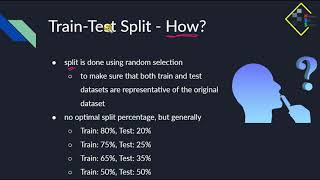 Understanding Train Test Split (DAS31 by Myanmar Data Science)