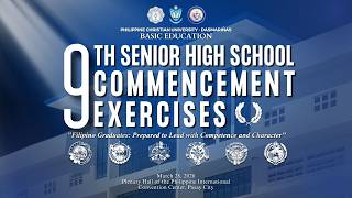 🔴 LIVE | SHS 9th Commencement Exercises | AM Session | March 28, 2026