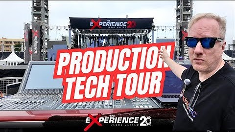 How The Experience 2025 Was Engineered To Perfection | Production Tech Tour